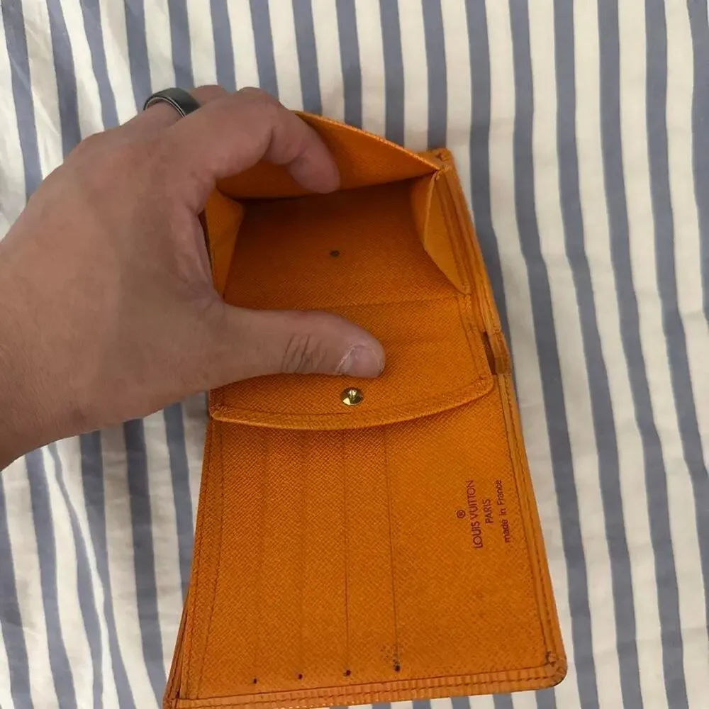 Yellow Louis Vuitton Wallet